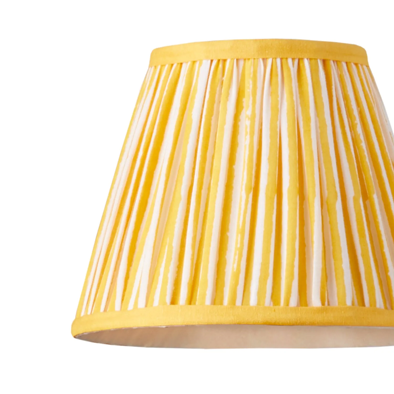 18cm pendant shade in calendula chalk stripes