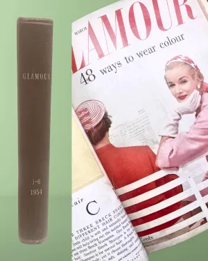 1954 GLAMOUR Magazine Spring Edition: A Nostalgic Collectible for Vintage Lovers