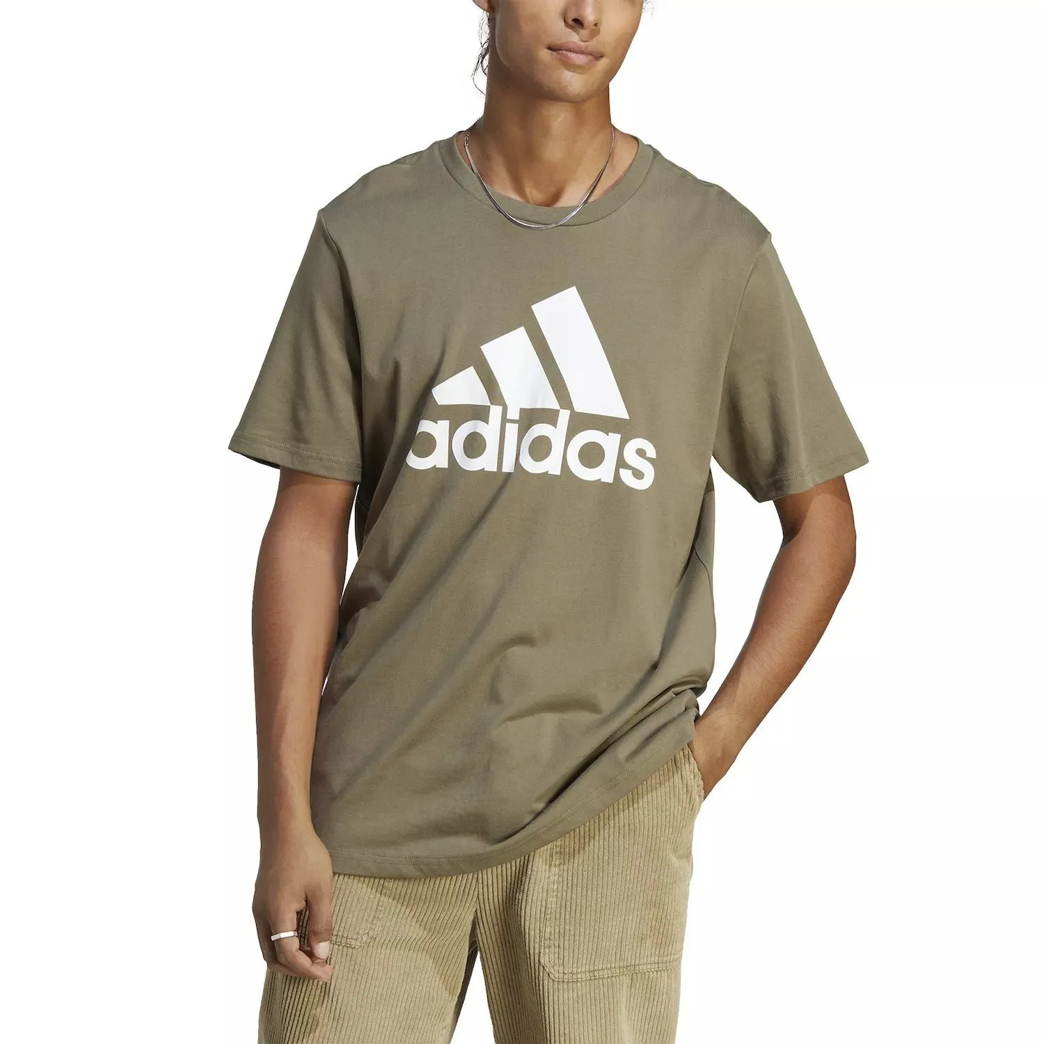 adidas Big & Tall Essentials Logo T-Shirt