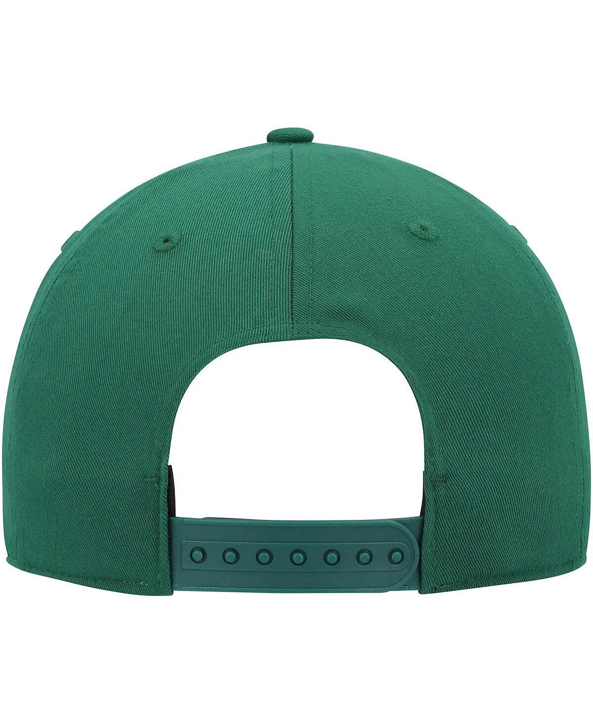 adidas Men's Green Snapback Miami Hurricanes Seted Cap