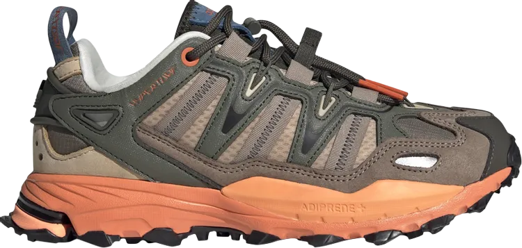 Adidas Wmns Hyperturf Adventure 'Shadow Olive Orange' Sneakers, Green