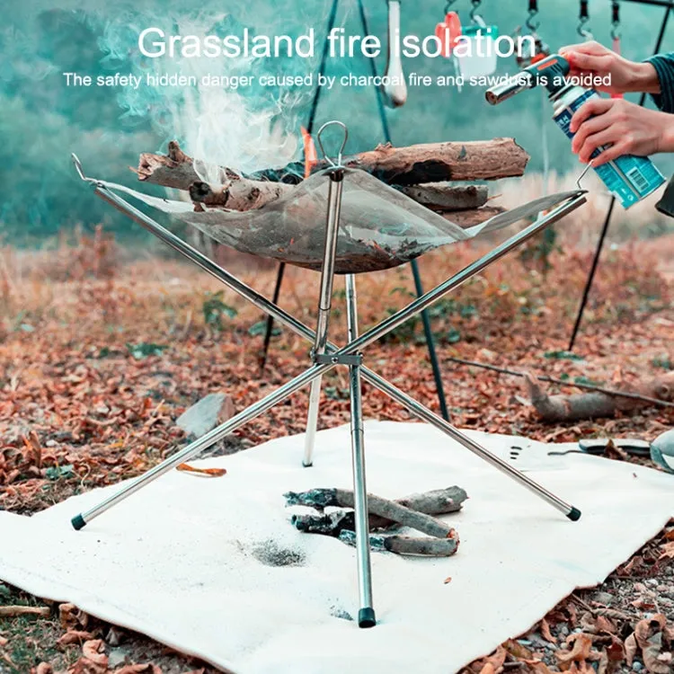 AOTU AT9044 Outdoor Camping Fire Blanket Barbecue Insulation Mat, Size: 80 x 60cm