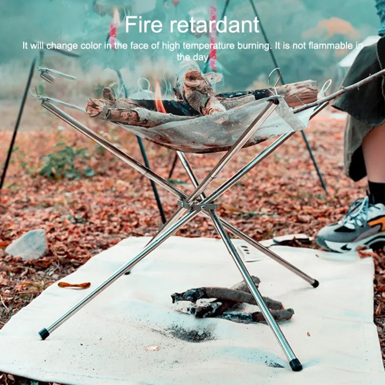 AOTU AT9044 Outdoor Camping Fire Blanket Barbecue Insulation Mat, Size: 80 x 60cm