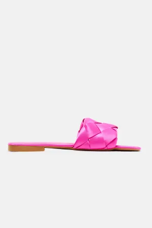 Arriving Late Sandals - Hot Pink