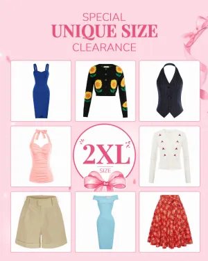 BellePoque's Unique Size Clearance-Double Extra Large Size ($110 GET 10PCS-CODE:US5)