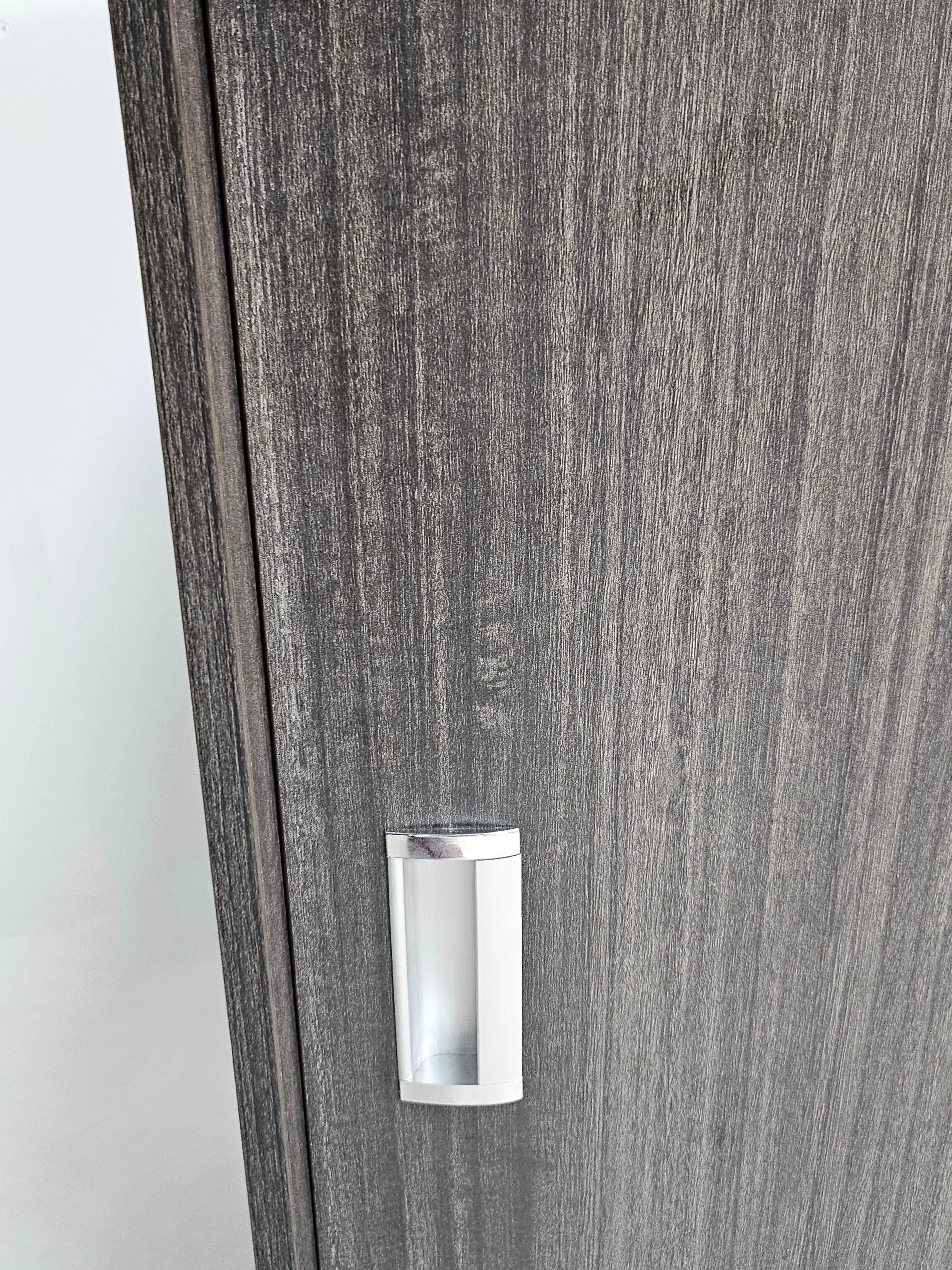 Budget Modern Grey Oak Sliding Door Low Storage Cupboard - CF-750P