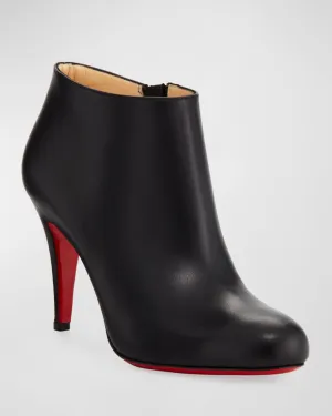 Christian Louboutin Belle leather ankle boots with red sole