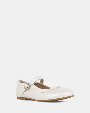 CLARKS AUBREY SENIOR WHITE PEARL