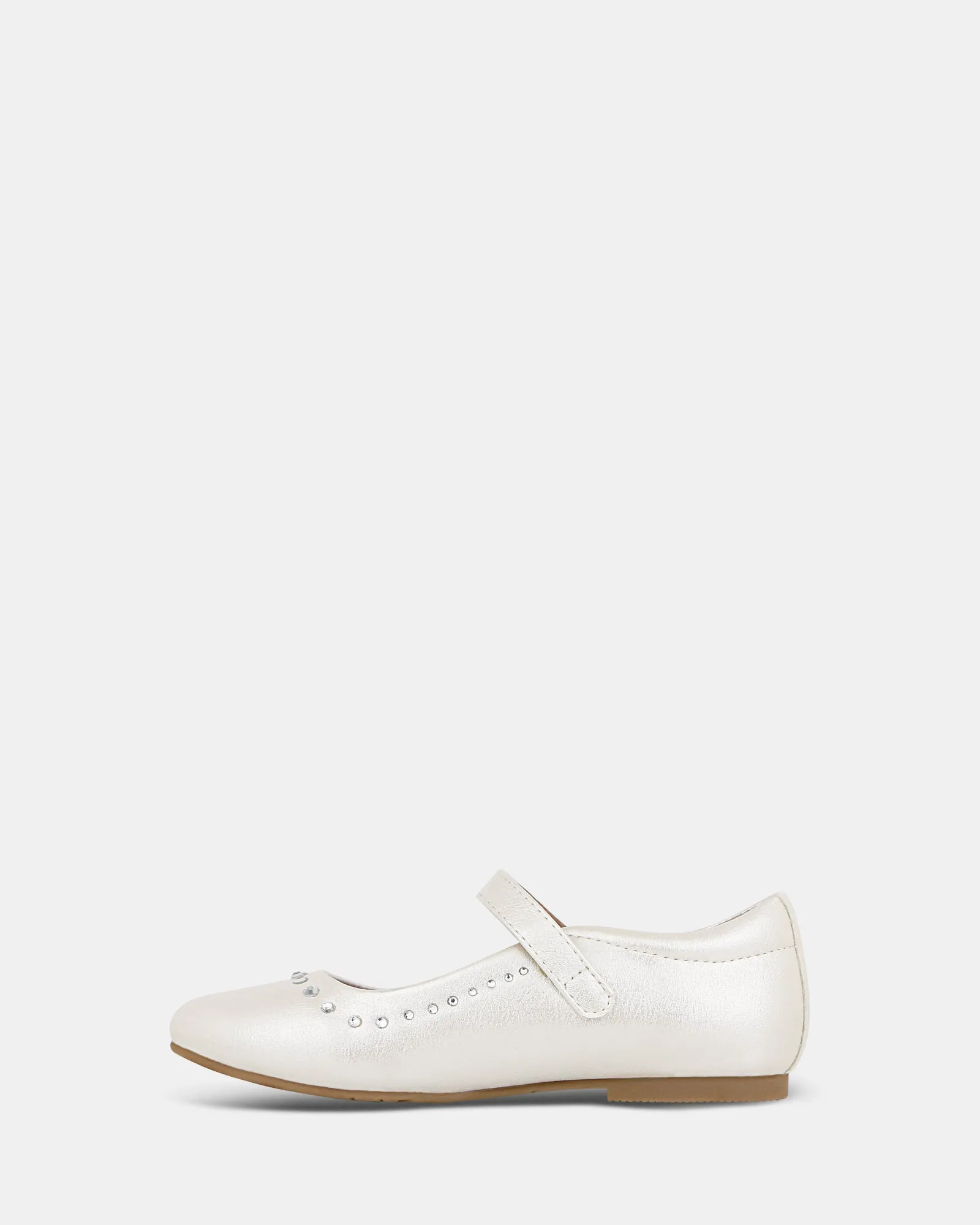 CLARKS AUBREY SENIOR WHITE PEARL