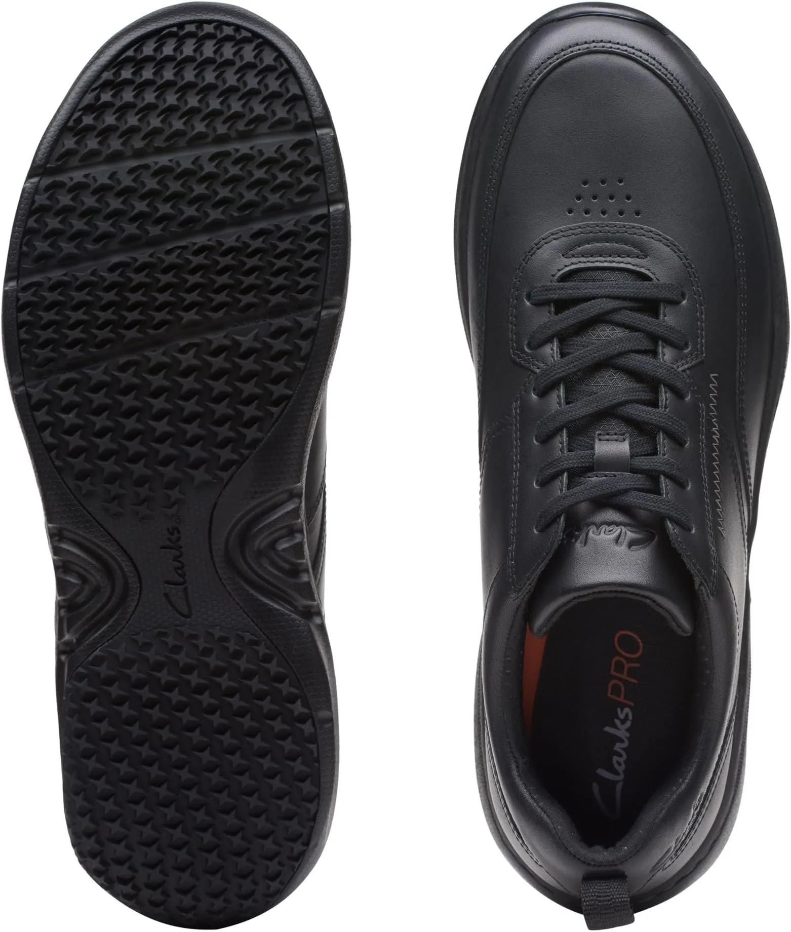 Clarkspro Lace Clarks sneakers, black leather