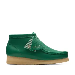 〈Clarks〉Wallabee boot / Cactus Green Lea (Womens)