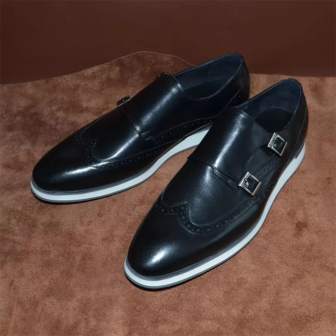 Classic Buckle Elegance Dress Shoes
