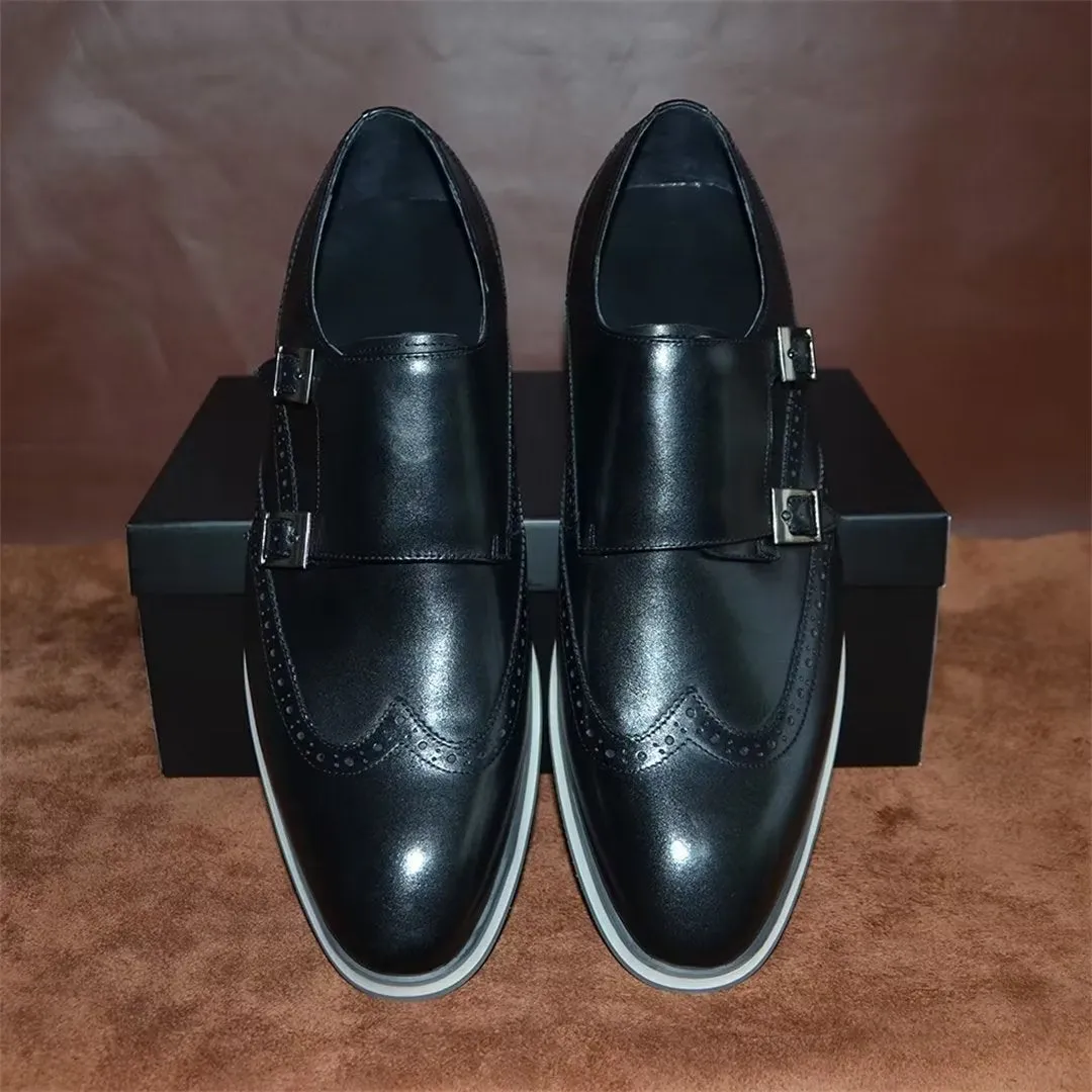 Classic Buckle Elegance Dress Shoes