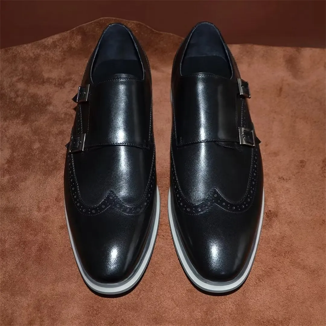 Classic Buckle Elegance Dress Shoes