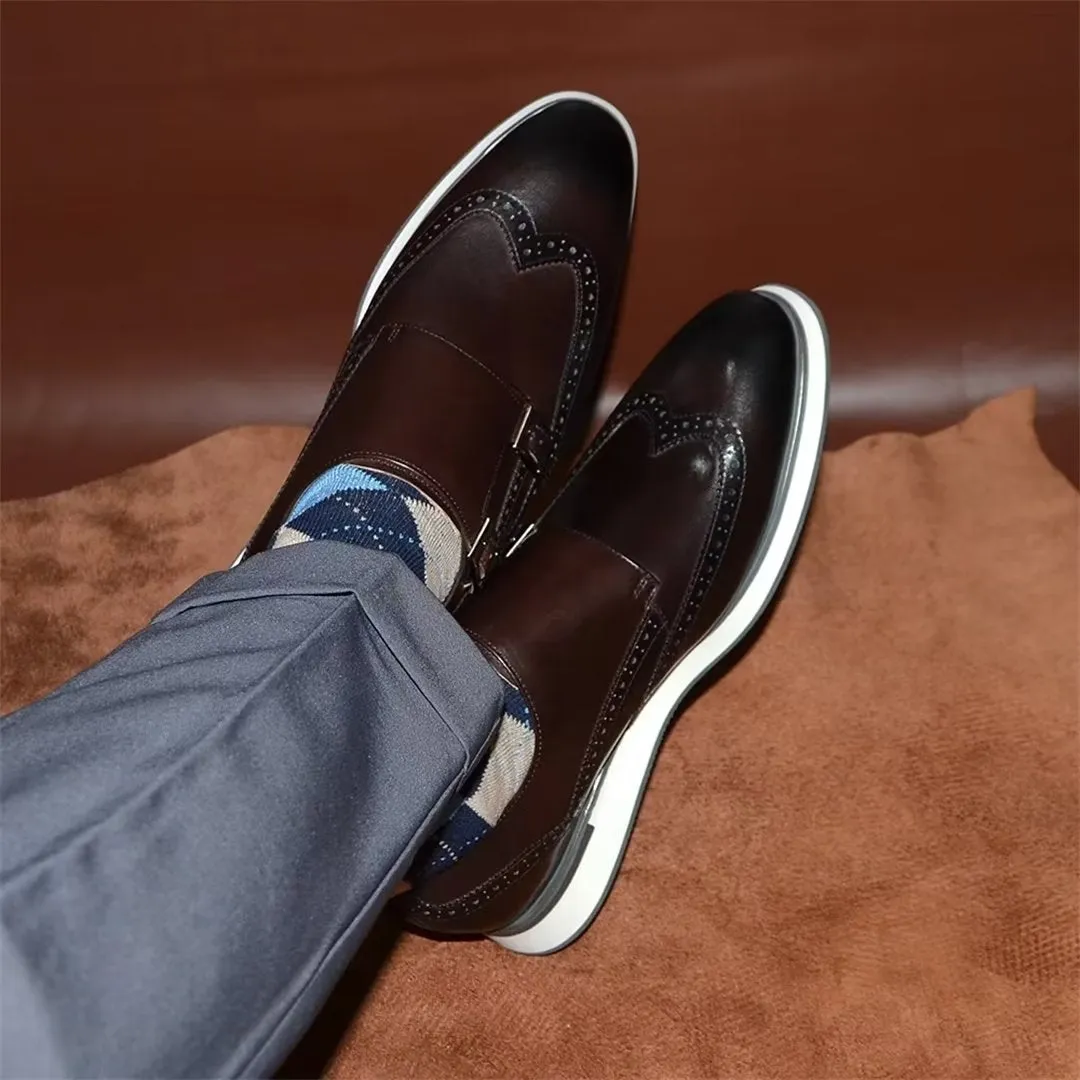 Classic Buckle Elegance Dress Shoes