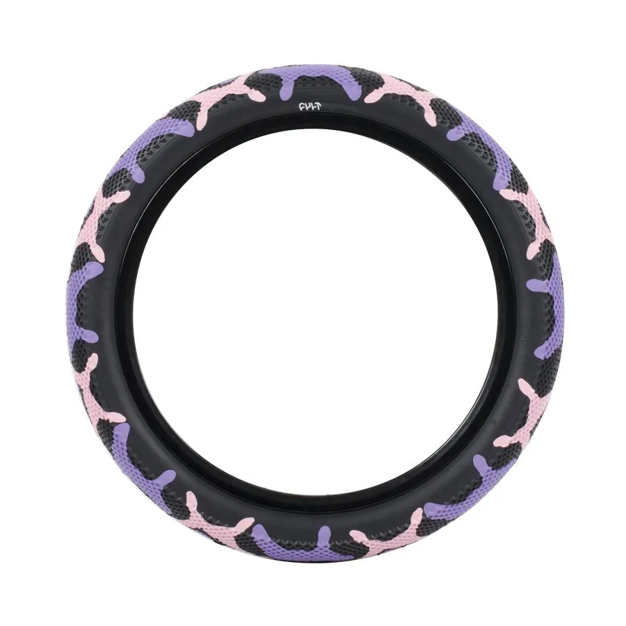 Cult BMX X Vans Tire 20" - Purple Camo