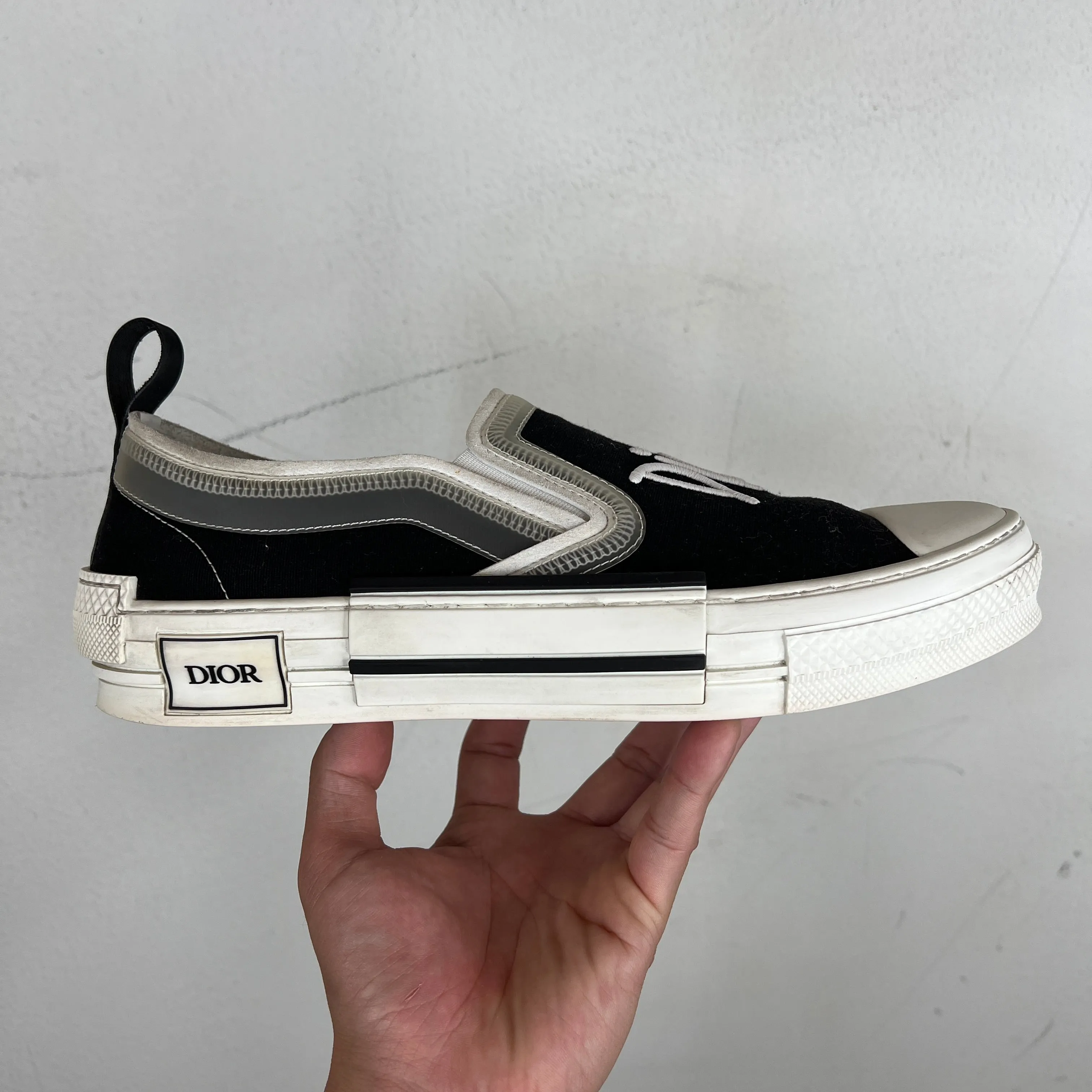 Dior x Stussy B23 Slip On Sneakers