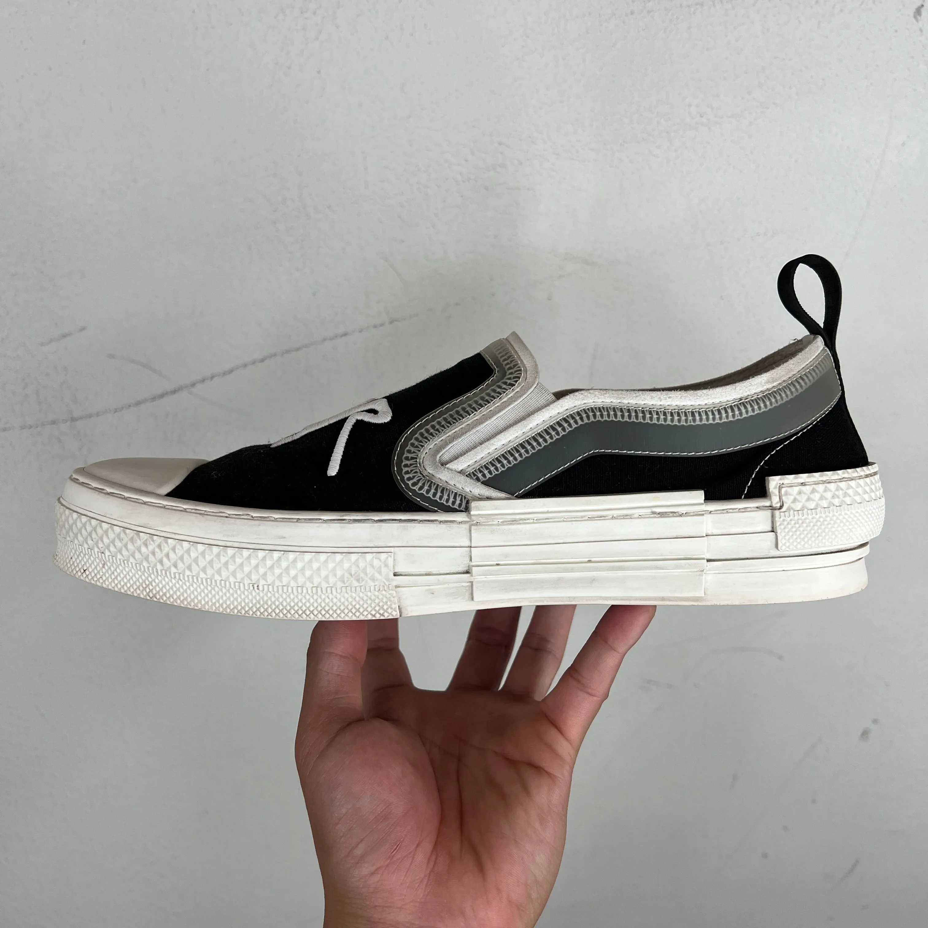 Dior x Stussy B23 Slip On Sneakers