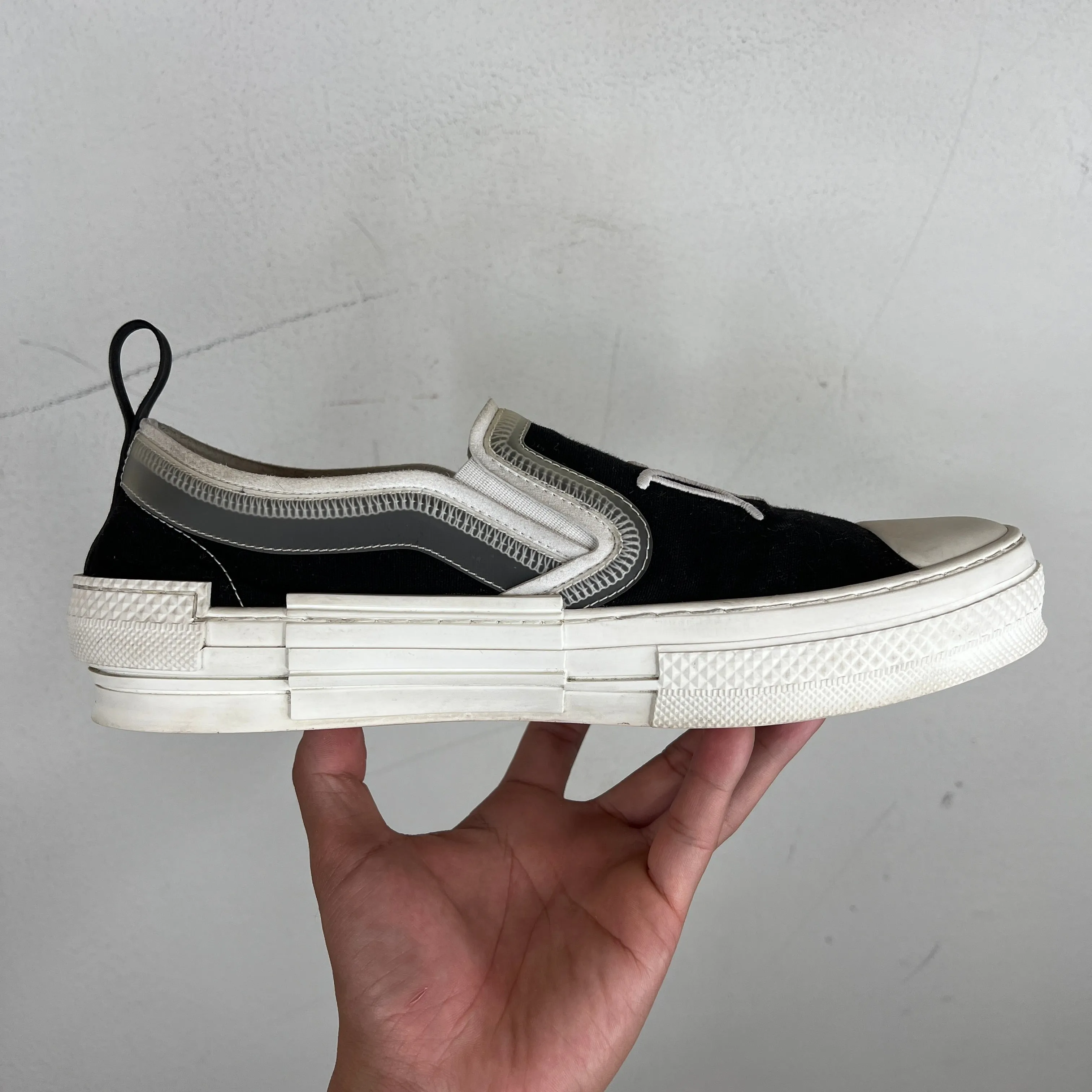 Dior x Stussy B23 Slip On Sneakers
