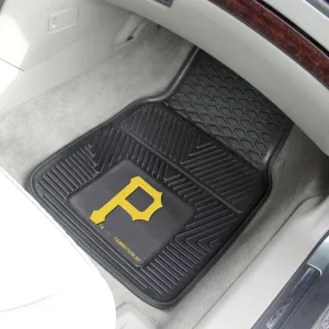 Fanmats Pittsburgh Pirates Heavy Duty Car Mat Set - 2 Pieces