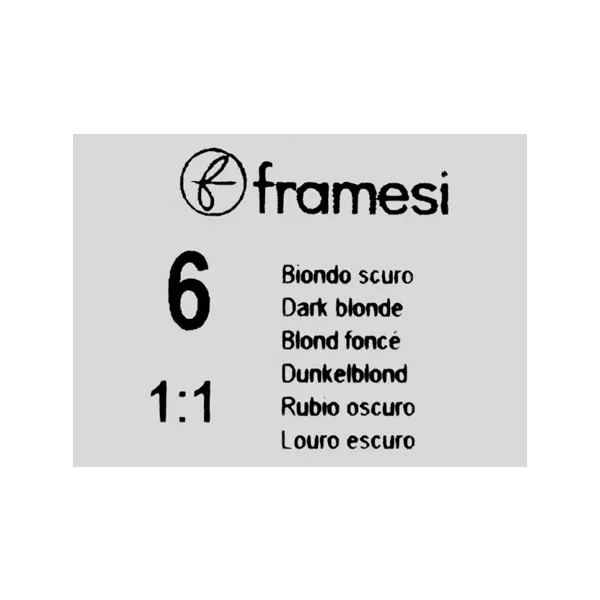 Framesi Framcolor Glamour Hair Color Cream 100ml - 6 Dark Blonde