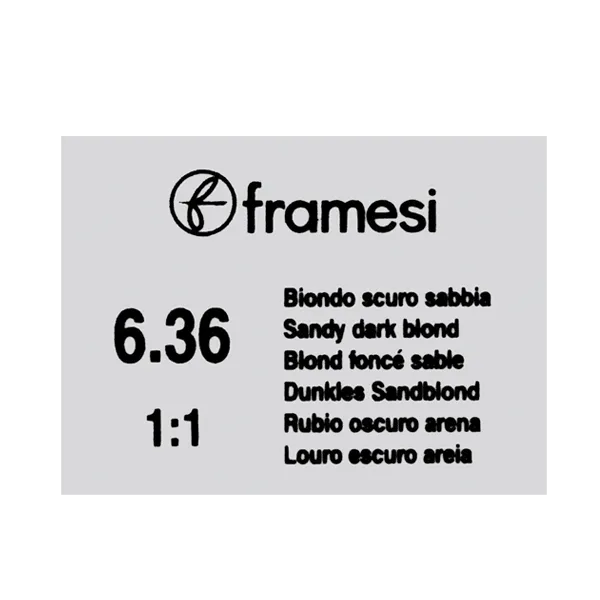 Framesi Framcolor Glamour Hair Color Cream 100ml - 6.36 Sandy Dark Blond