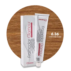 Framesi Framcolor Glamour Hair Color Cream 100ml - 6.36 Sandy Dark Blond