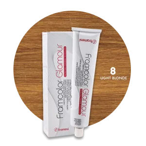 Framesi Framcolor Glamour Hair Color Cream 100ml - 8 Light Blonde
