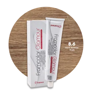 Framesi Framcolor Glamour Hair Color Cream 100ml - 8.6 Light Blonde Pearl
