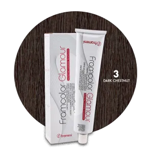 Framesi Framcolor Glamour Hair Colour Cream 100ml - 3 Dark Chestnut
