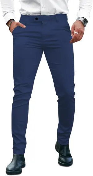 GINGTTO Mens Dress Pants Slim Fit Stretch Formal Pants for Men