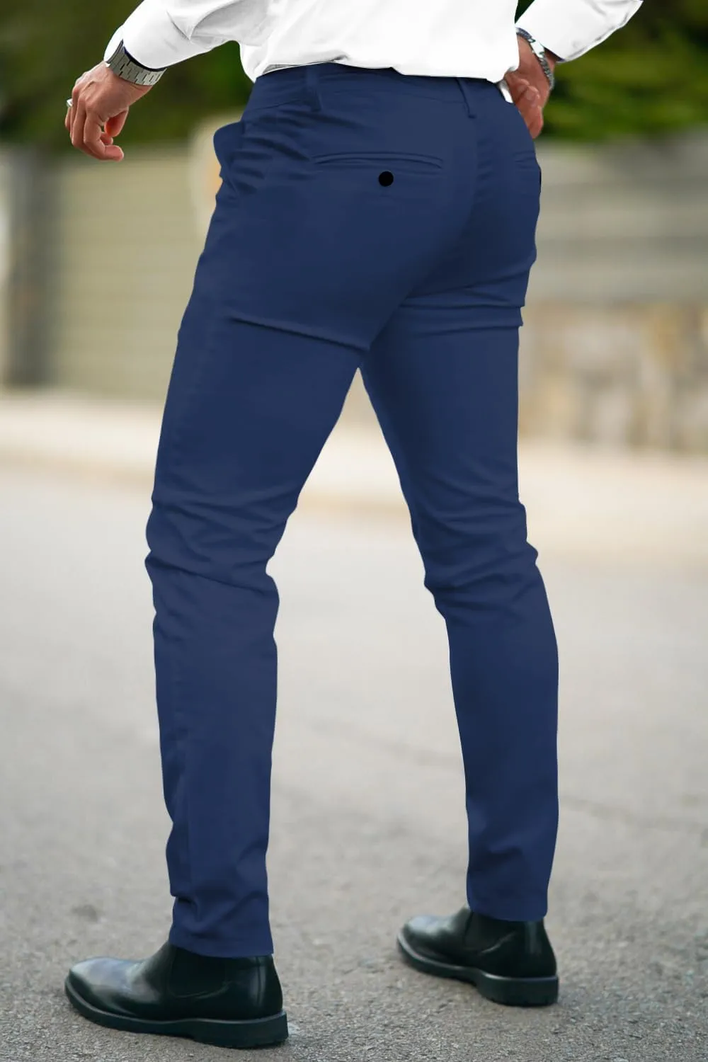 GINGTTO Mens Dress Pants Slim Fit Stretch Formal Pants for Men