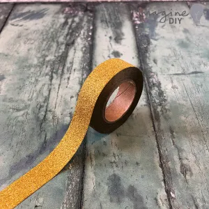 Glamour Gold Glitter Tape