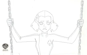 Justice League Unlimited Original Production Drawing: Ace