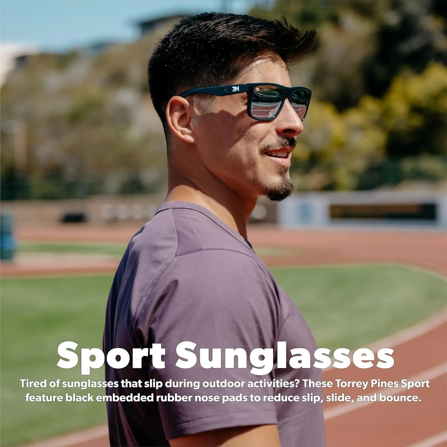 Knockaround Torrey Pines and Sport Polarized Sunglasses for Men & Women - Impact Resistant Lenses & Full UV400 Protection