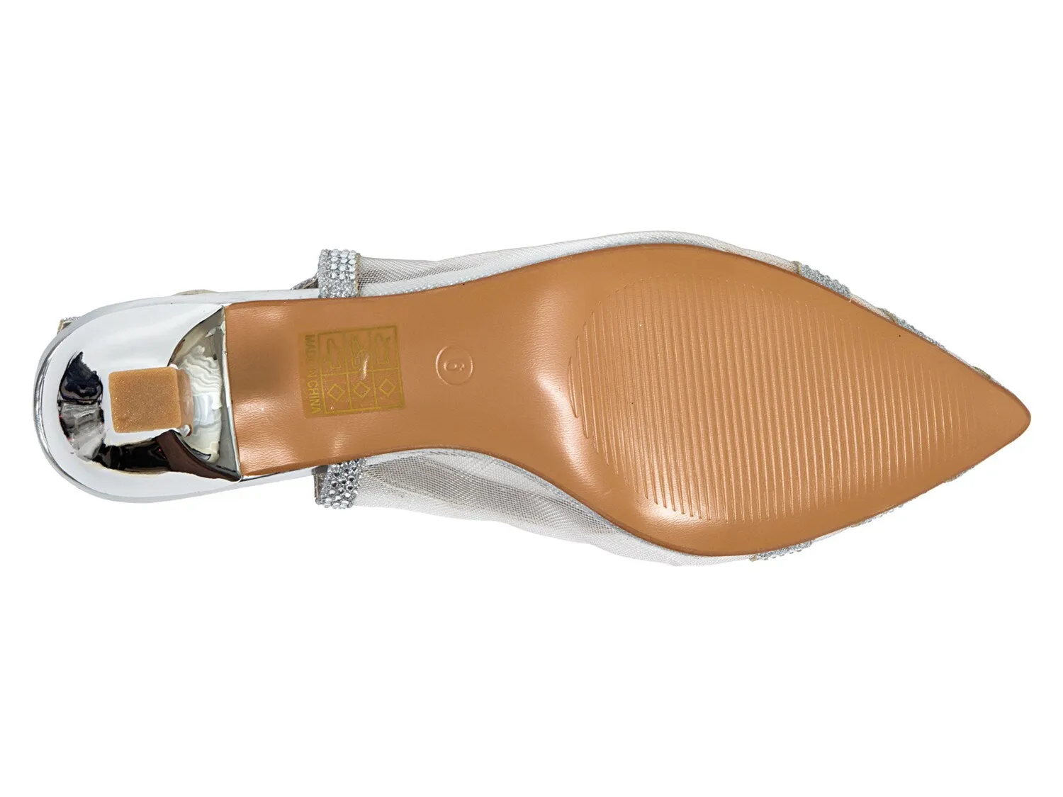 Lady Couture Macy Shoes, Metallic Silver