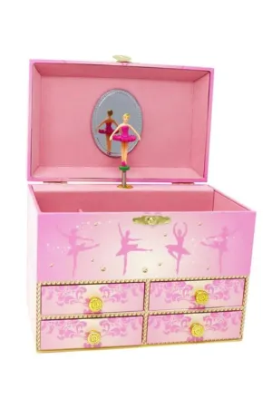 Large Romantic Ballerina Jewellery Box