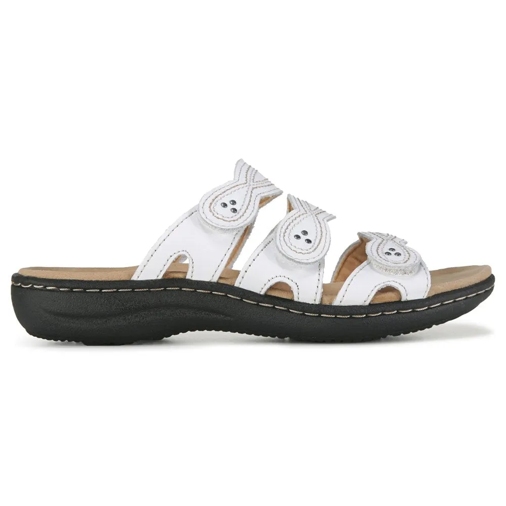 Laurieann Ayla Women's Sandals Medium/Wide Clarks, White