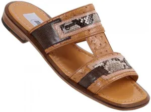Mauri - 1978 Ostrich and Python Sandal