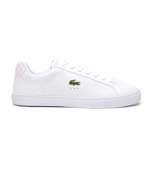 Men’s Lacoste Lerond Pro Leather Trainers White/White