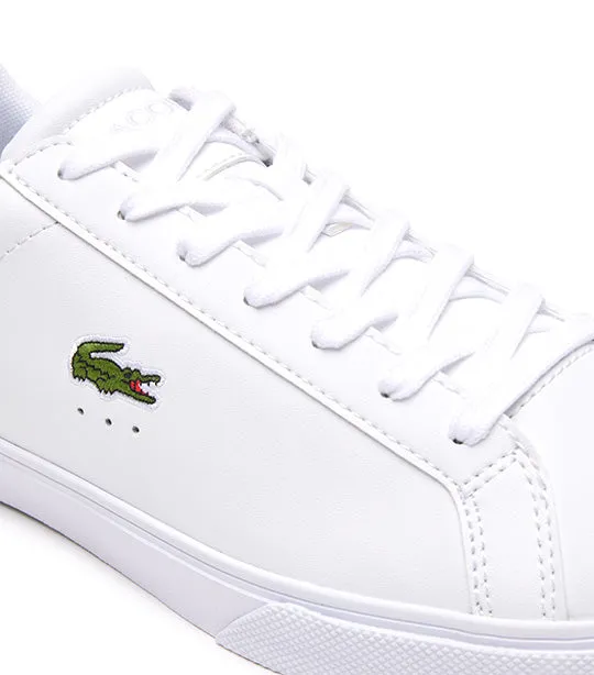 Men’s Lacoste Lerond Pro Leather Trainers White/White