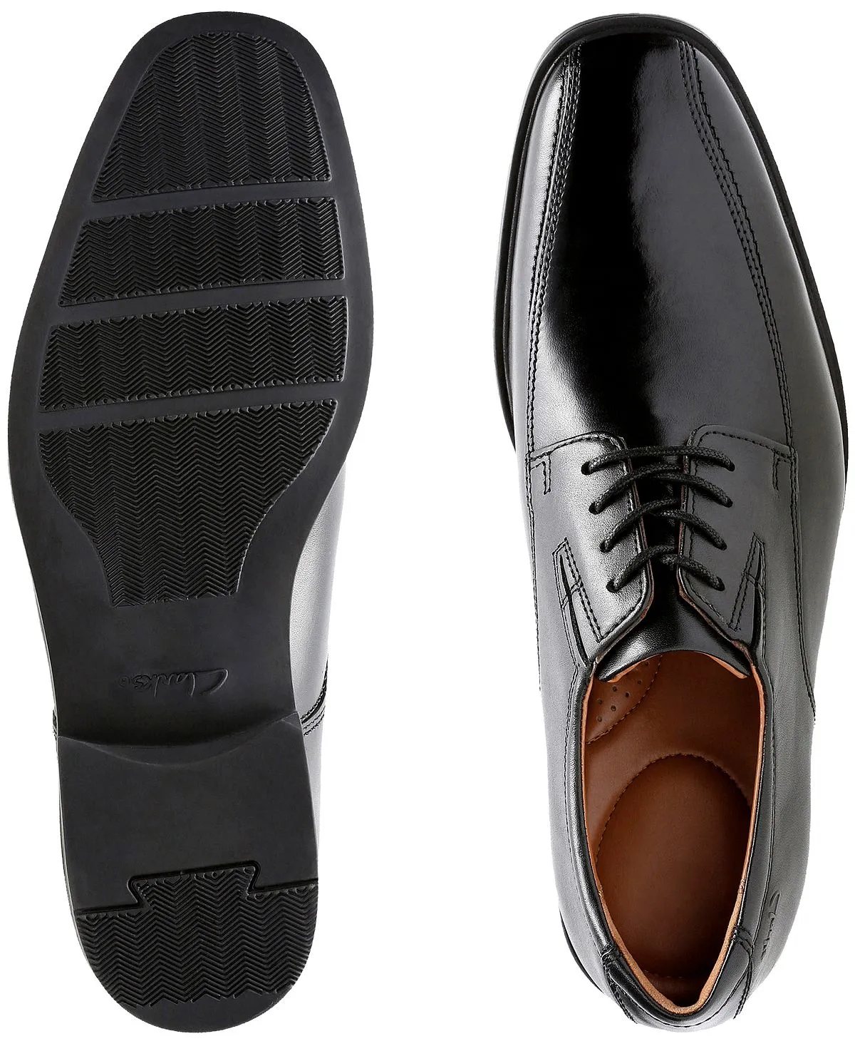 Men's tilden walk oxford Clarks sneakers, black