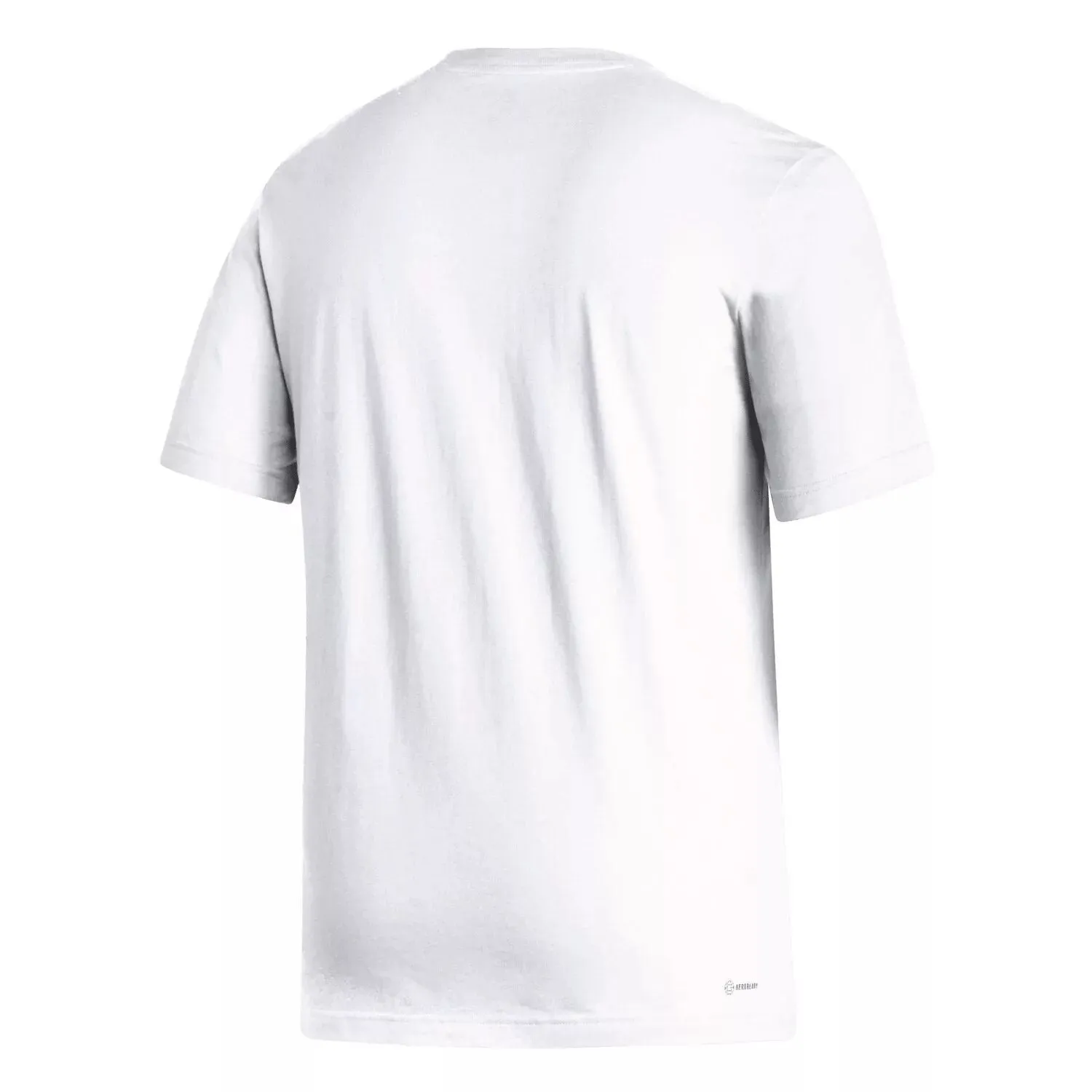 Men's White Kansas Jayhawks Locker Lines Softball Fresh adidas T-Shirt