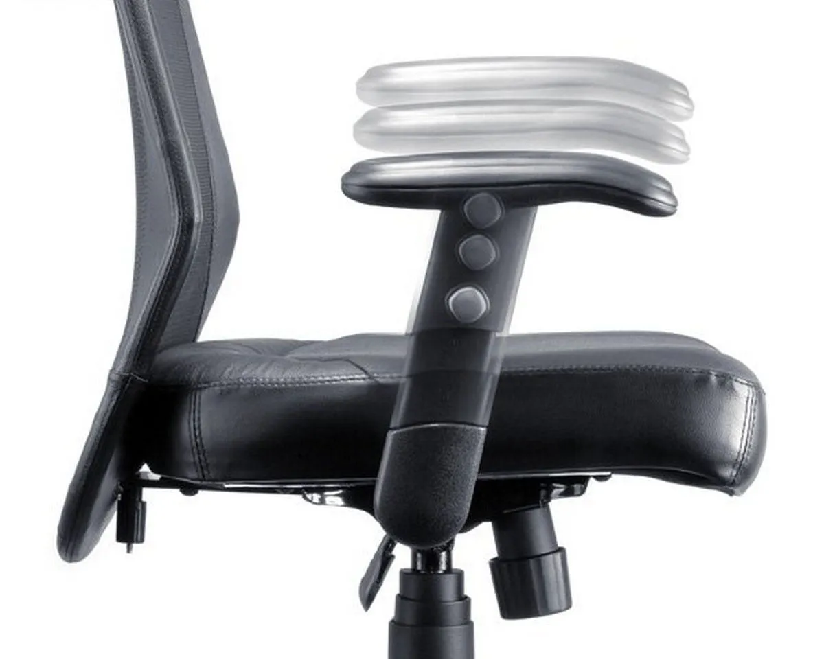 Mesh & Leather Executive Chair - BREEZE