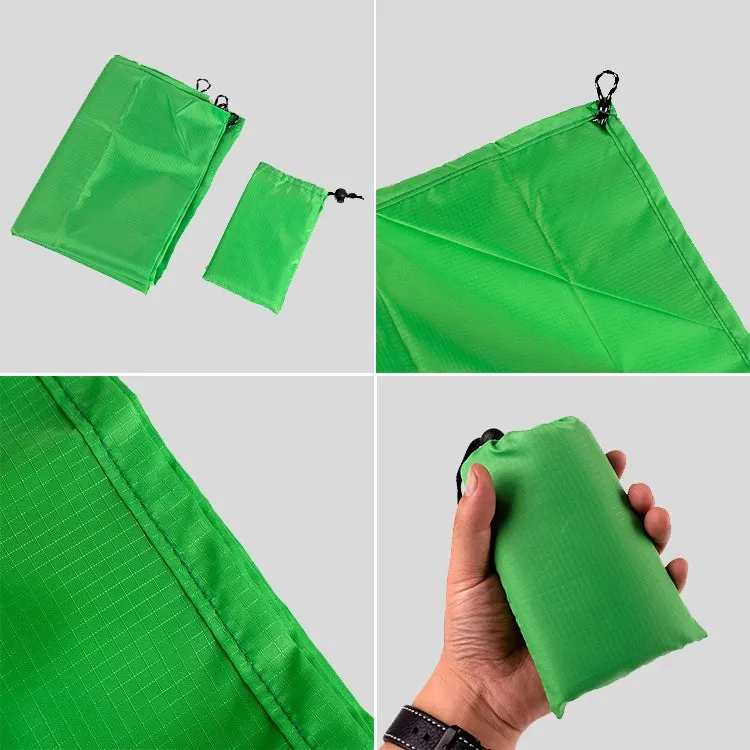 Outdoor Portable Waterproof Picnic Camping Mats Beach Blanket Mattress Mat 150cm*140cm(Orange)