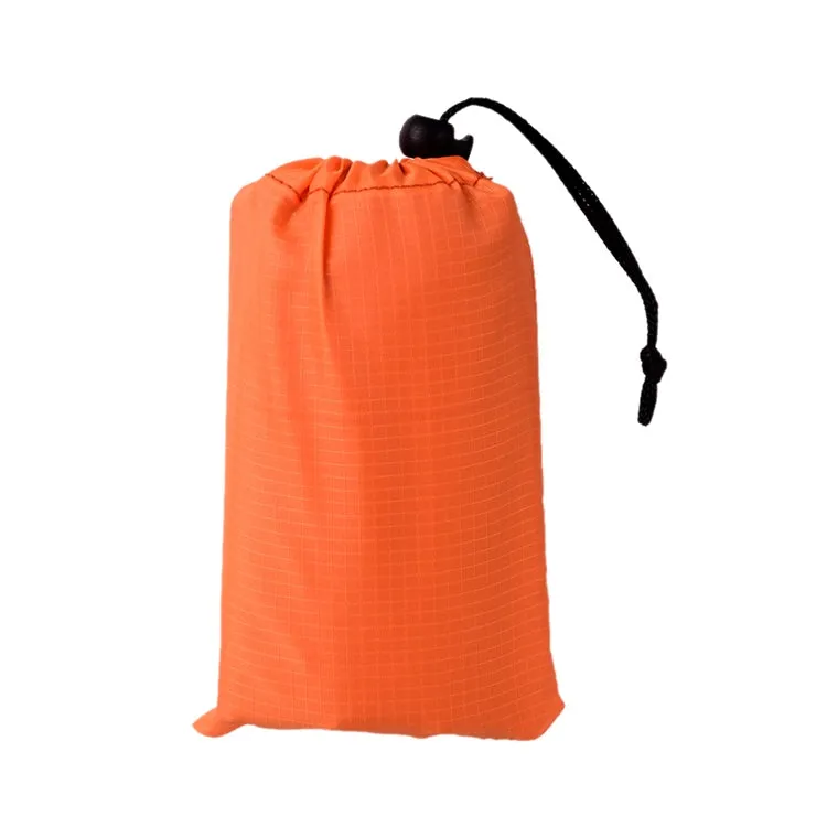 Outdoor Portable Waterproof Picnic Camping Mats Beach Blanket Mattress Mat 150cm*140cm(Orange)