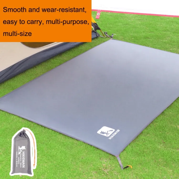 Outdoor Tent Mats Thickened Oxford Cloth Waterproof Picnic Mat, Size: 180x210cm(Black)