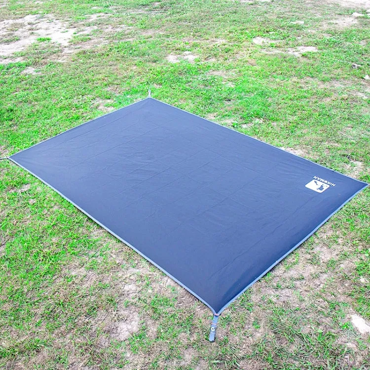 Outdoor Tent Mats Thickened Oxford Cloth Waterproof Picnic Mat, Size: 180x210cm(Black)