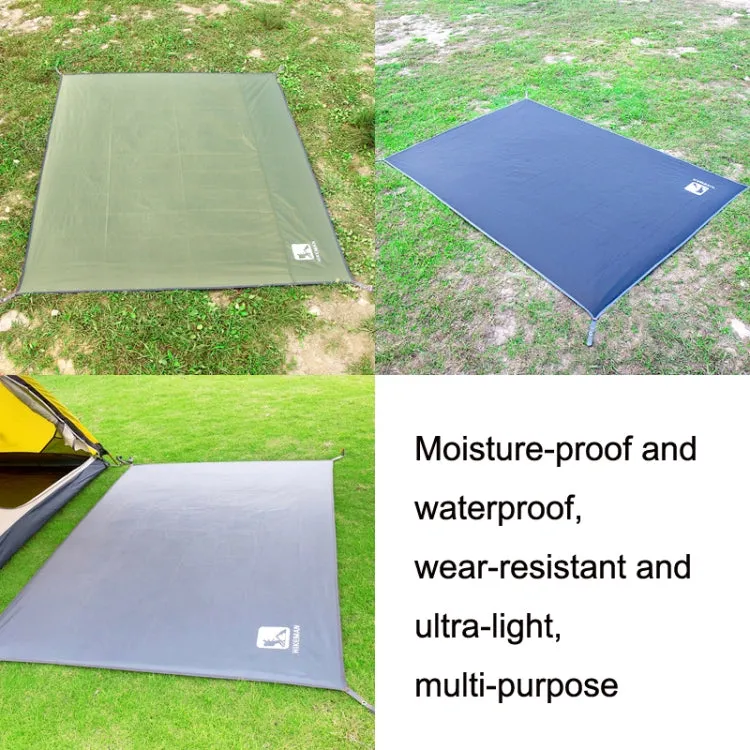 Outdoor Tent Mats Thickened Oxford Cloth Waterproof Picnic Mat, Size: 180x210cm(Black)