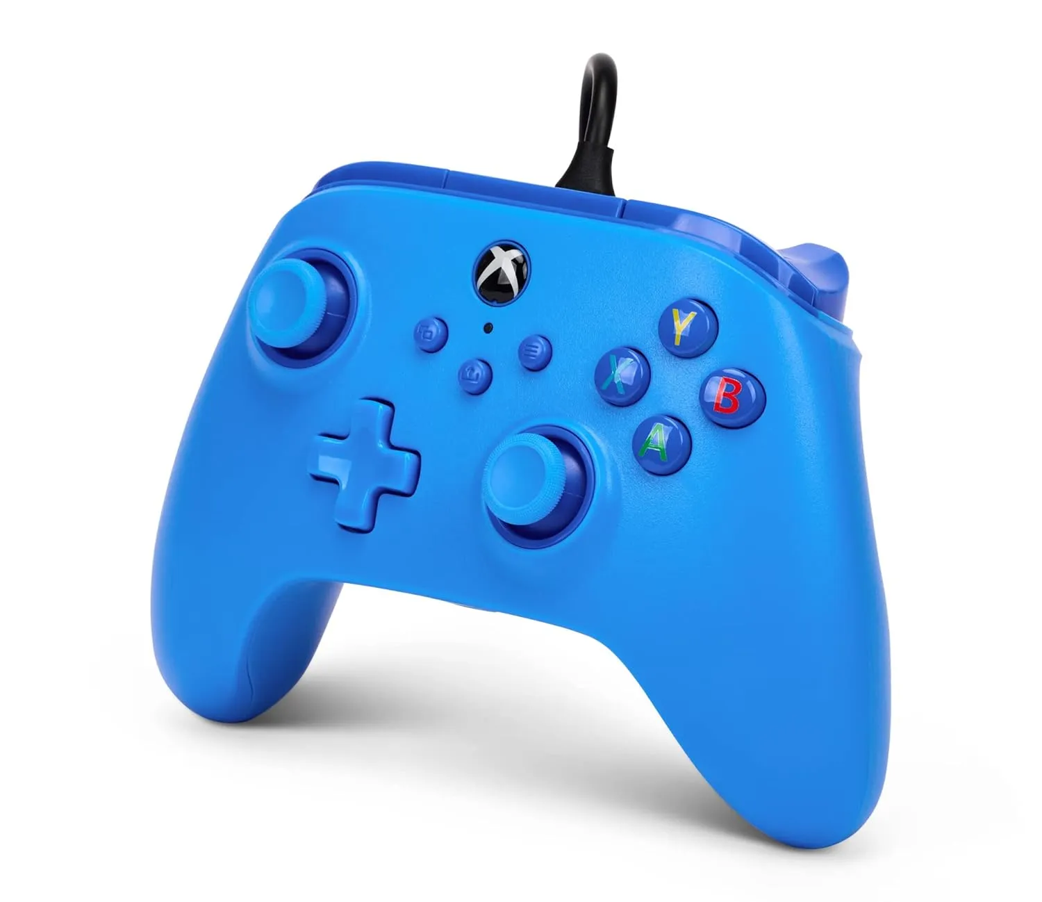 PowerA Wired Controller for Xbox Series X|S - Blue, gamepad, video game/gaming controller, works with Xbox One, Officially Licensed